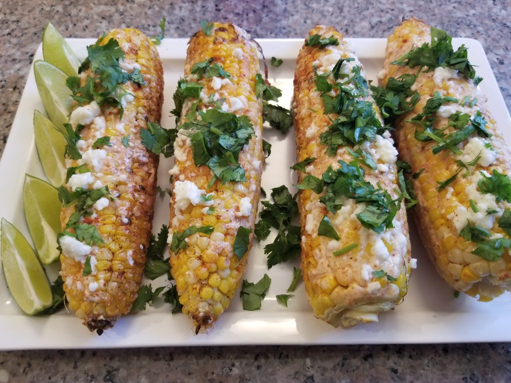 Mexican Street Corn with Lime Crema