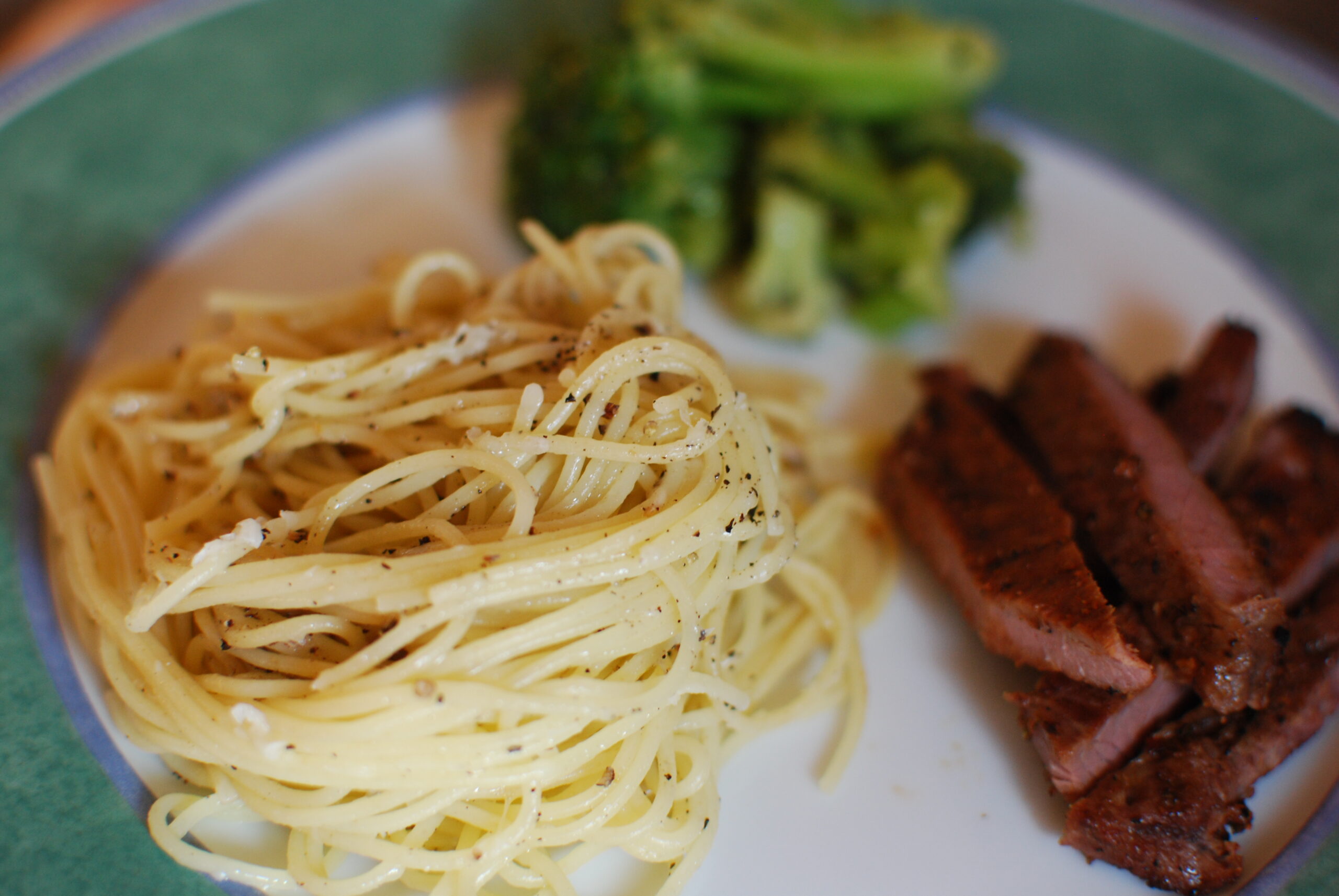 Cacio e Pepe (Cheese and Pepper Pasta)