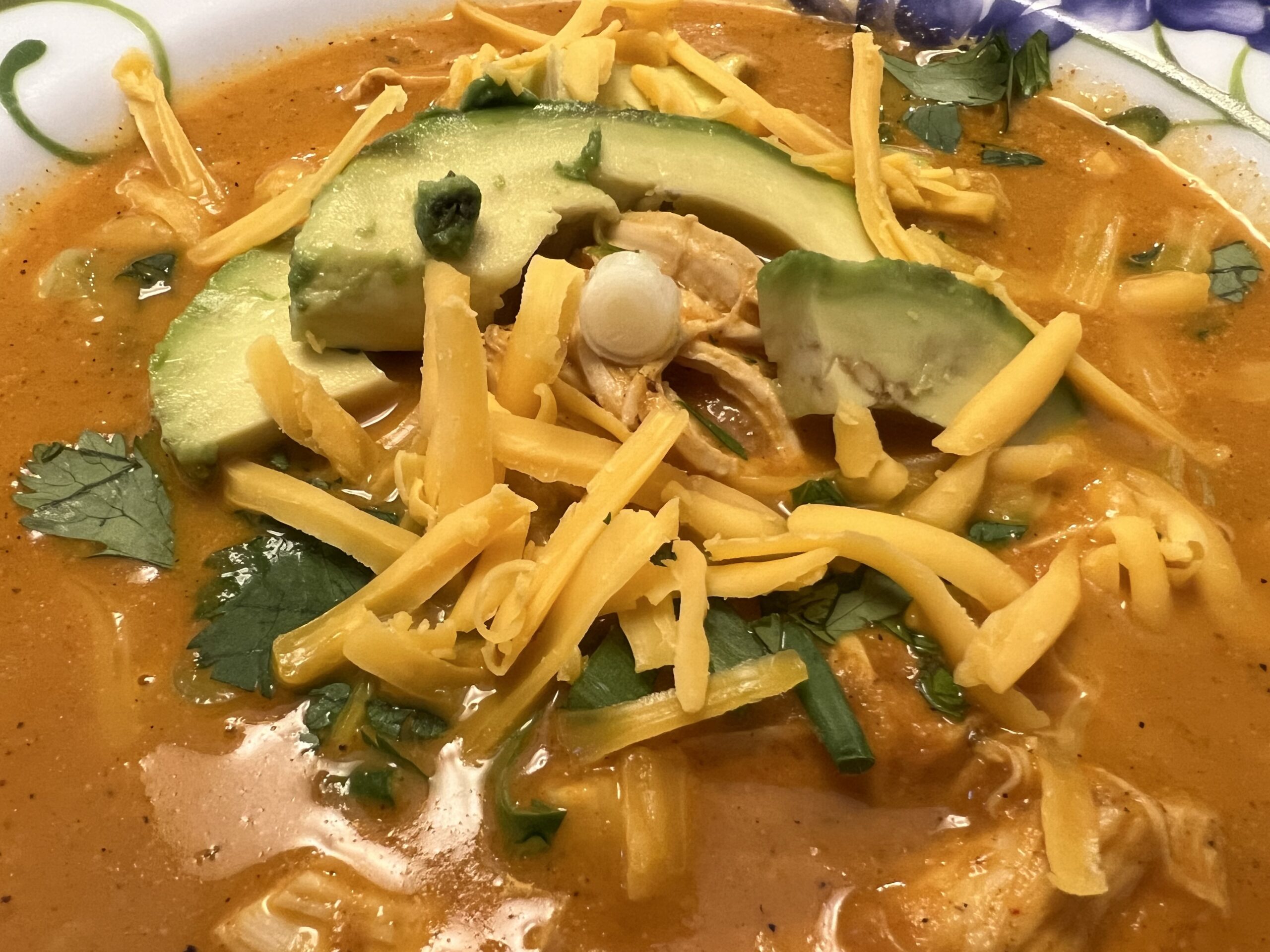 Creamy Chicken Tortilla Soup