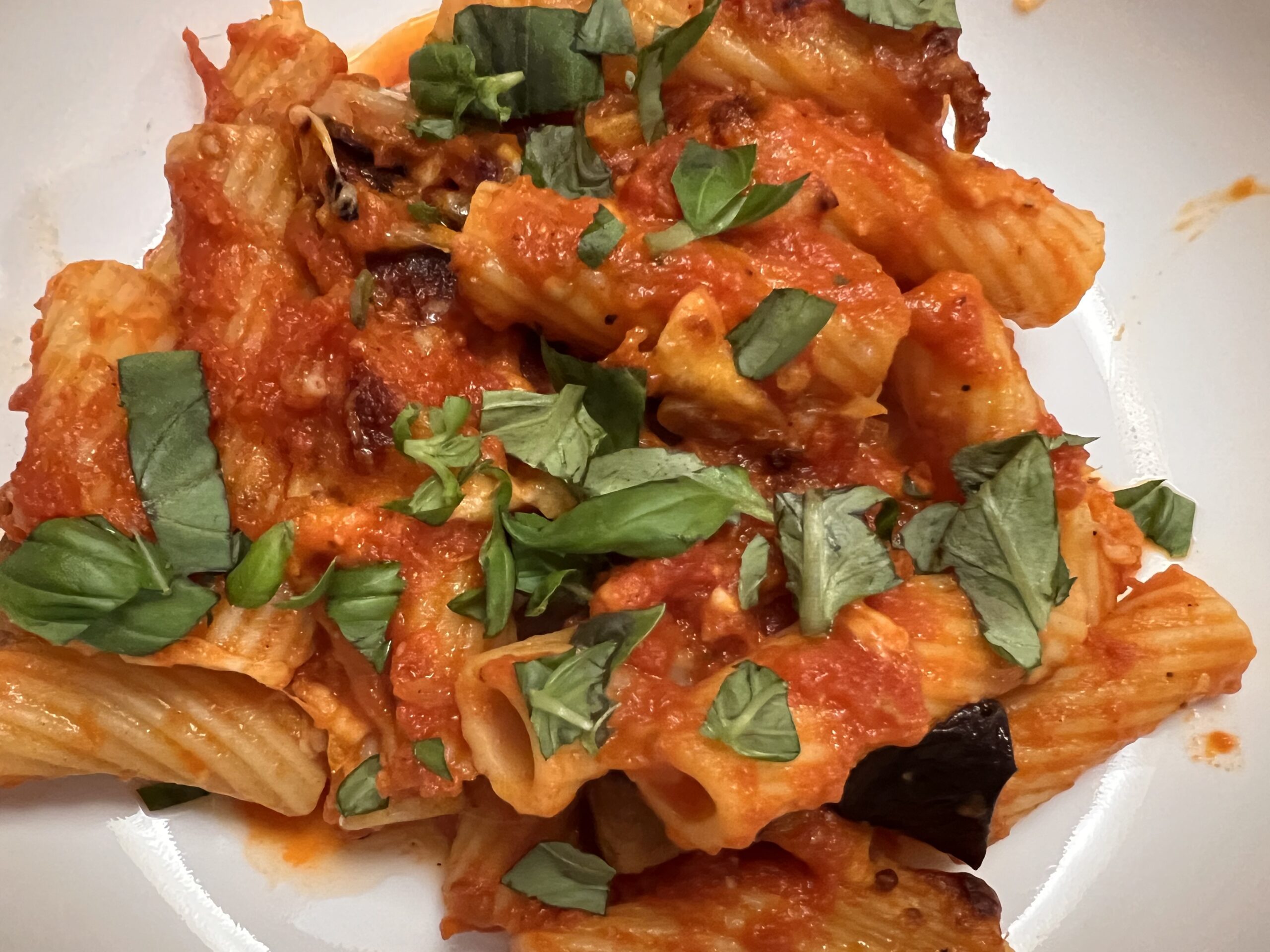 Eggplant Pasta Bake