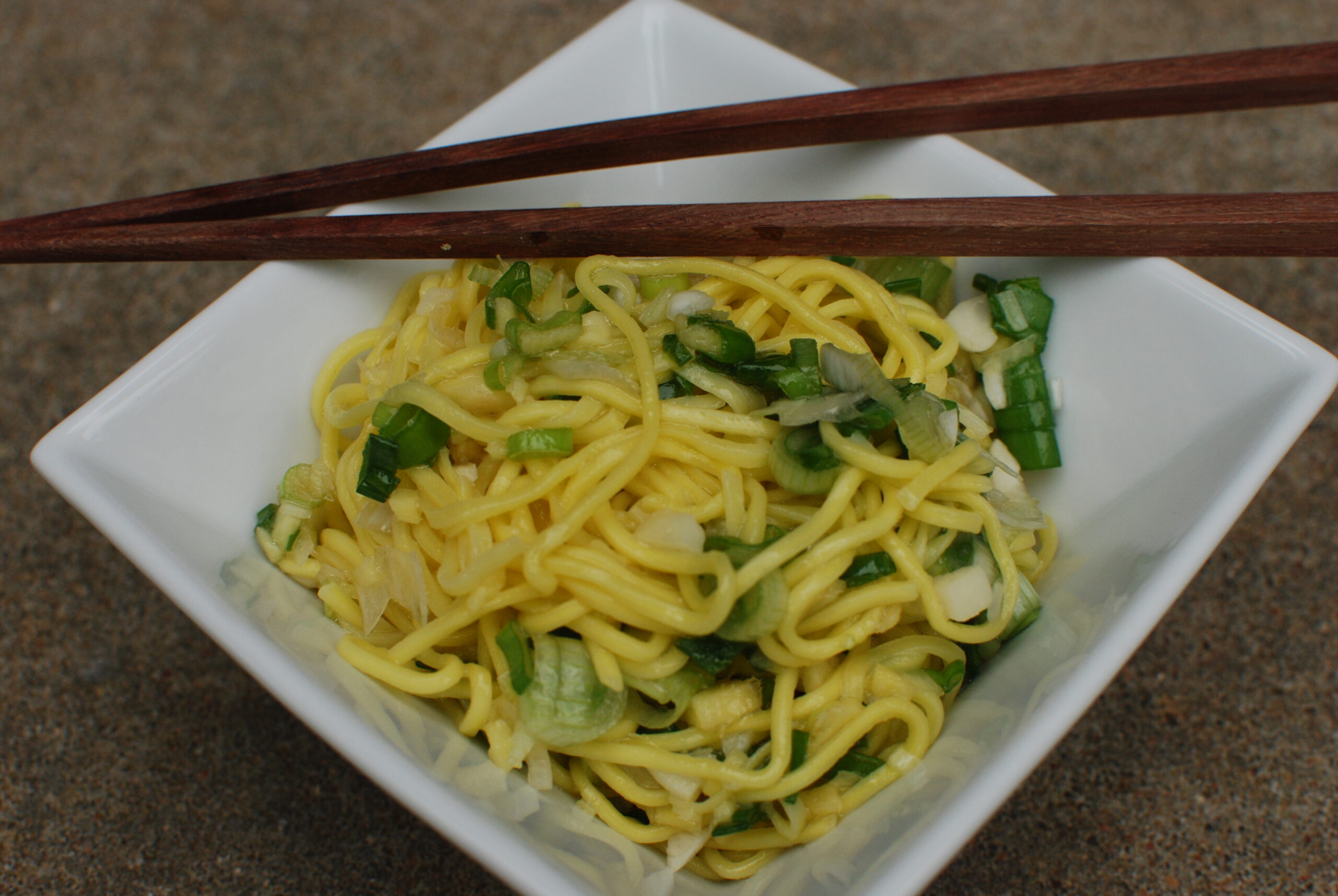 Ginger Scallion Noodles