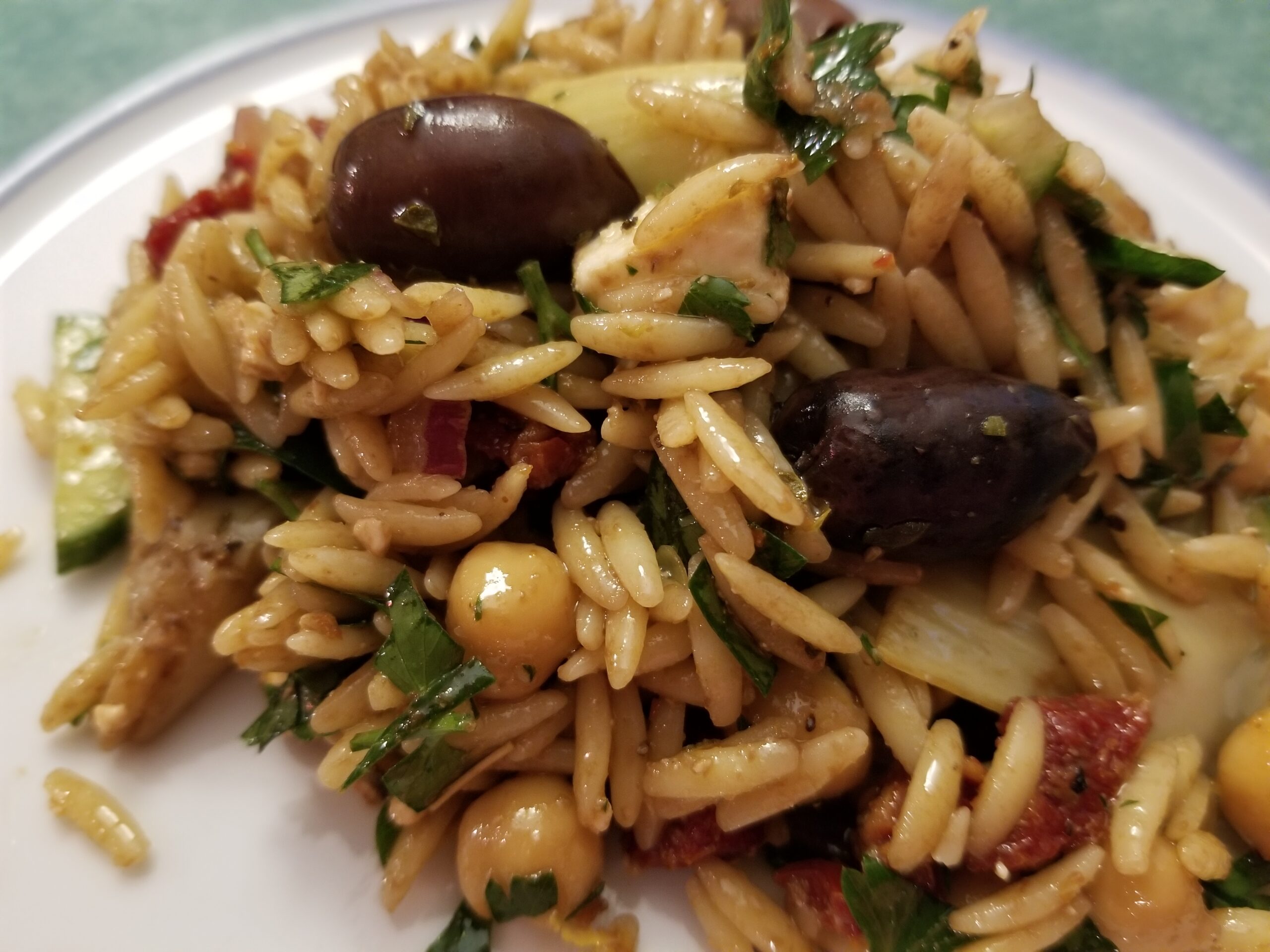 Greek Orzo Salad