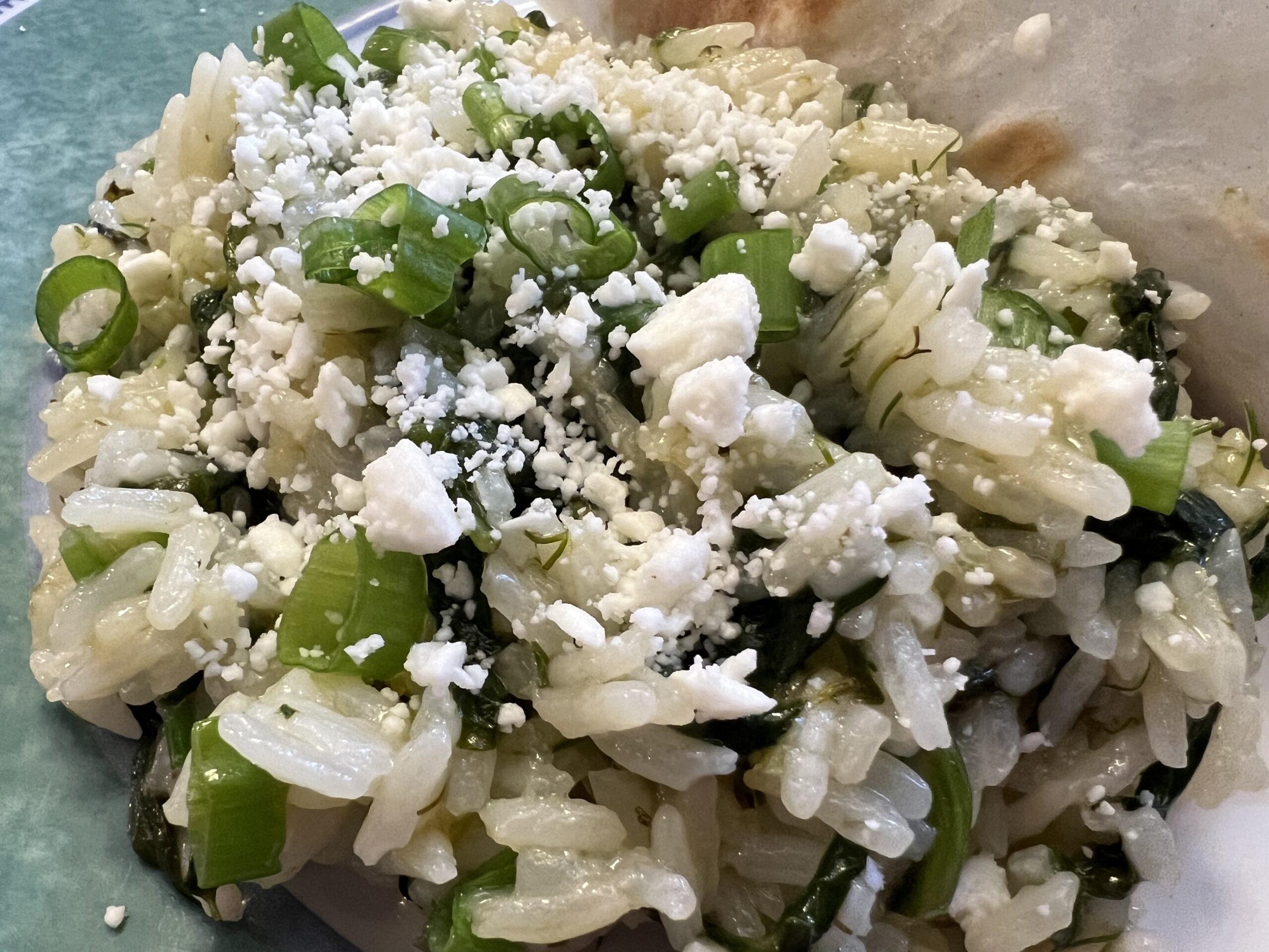 Spanakorizo (Greek Spinach and Rice)