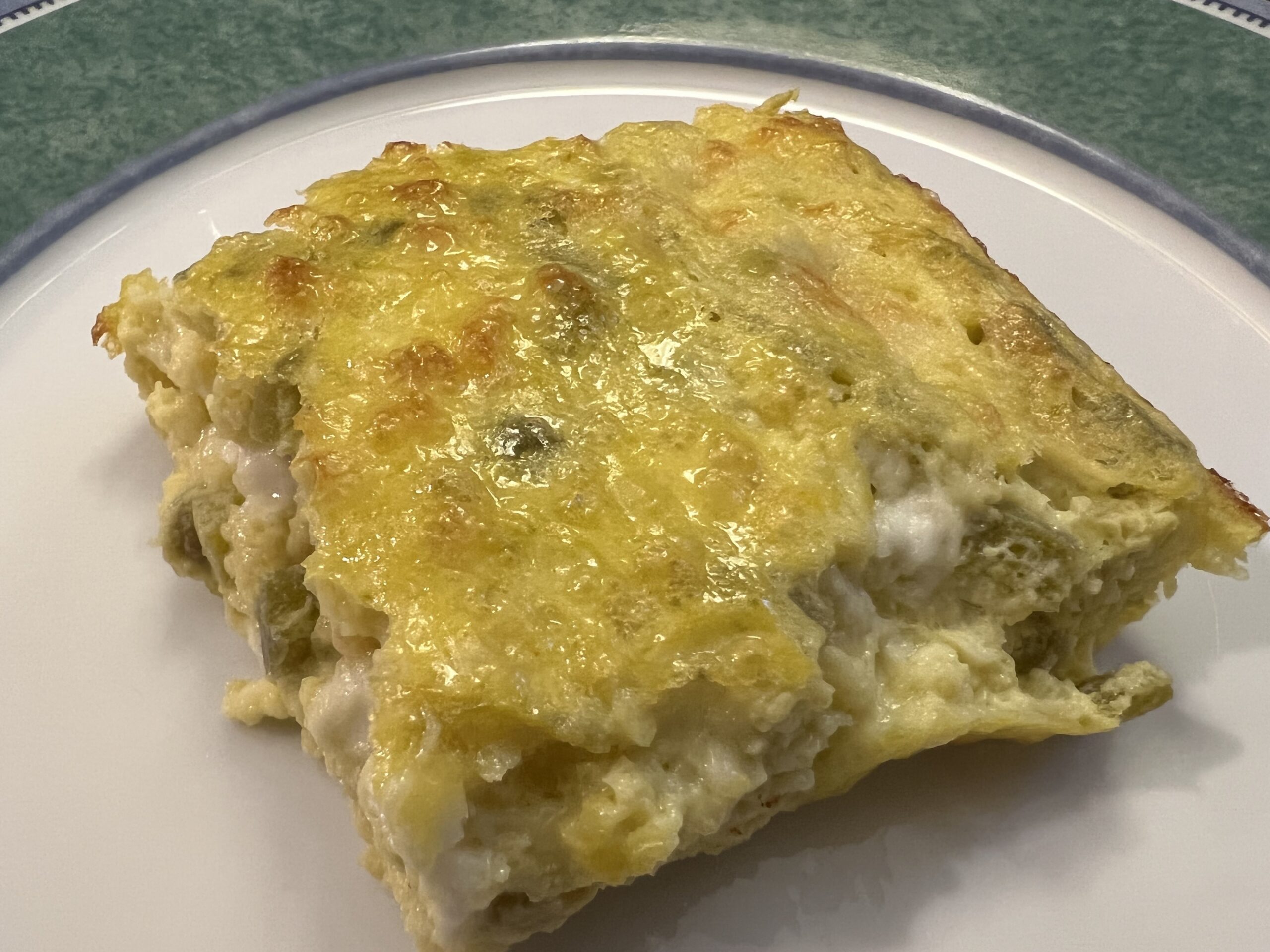 Green Chile Egg Casserole