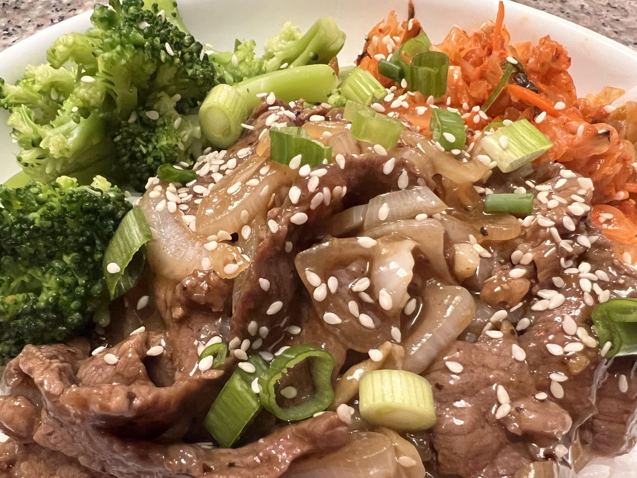Korean BBQ Beef Bowls