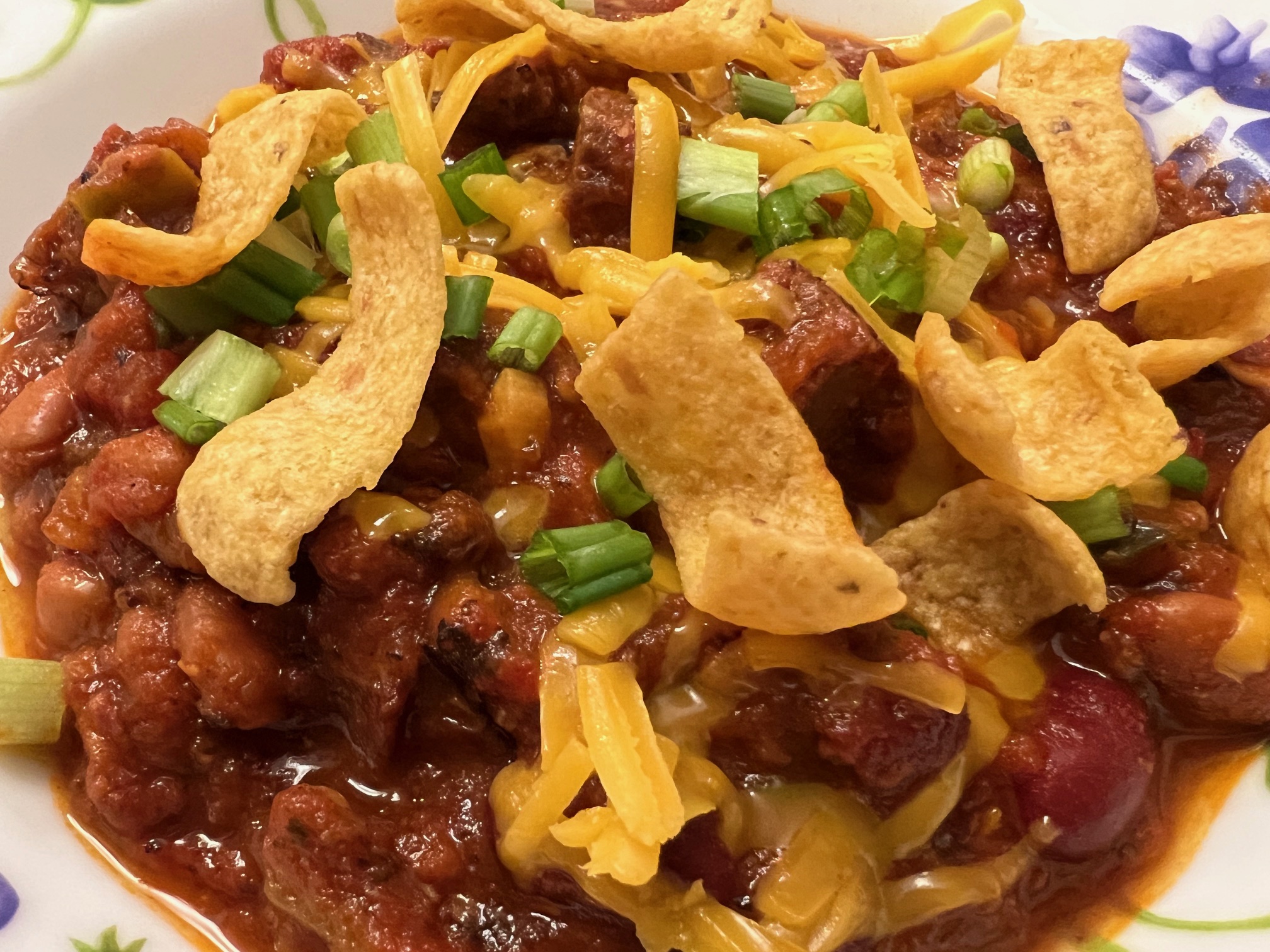 Leftover Smoked Beef/Brisket Chili