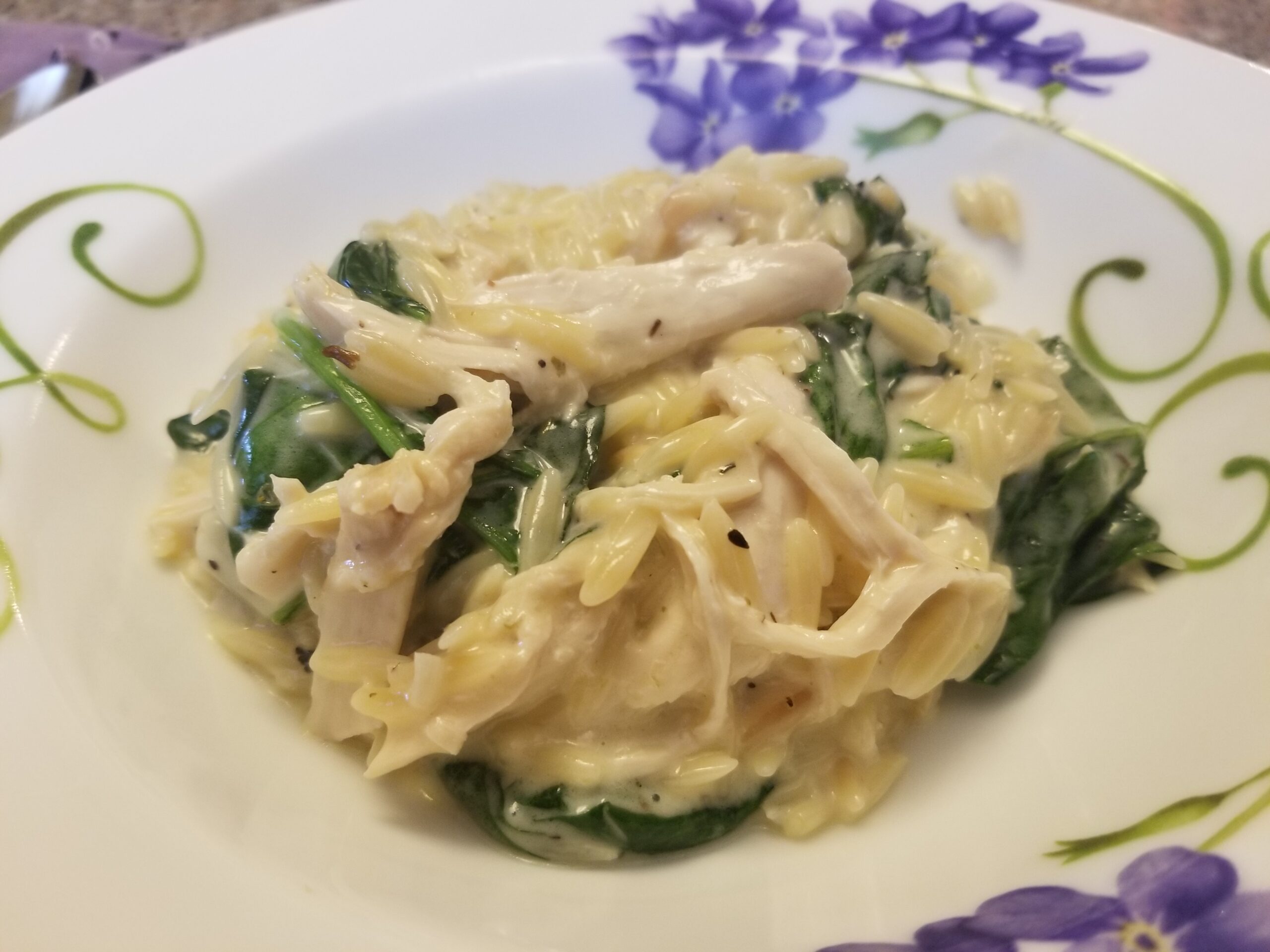 Lemon Chicken Orzo