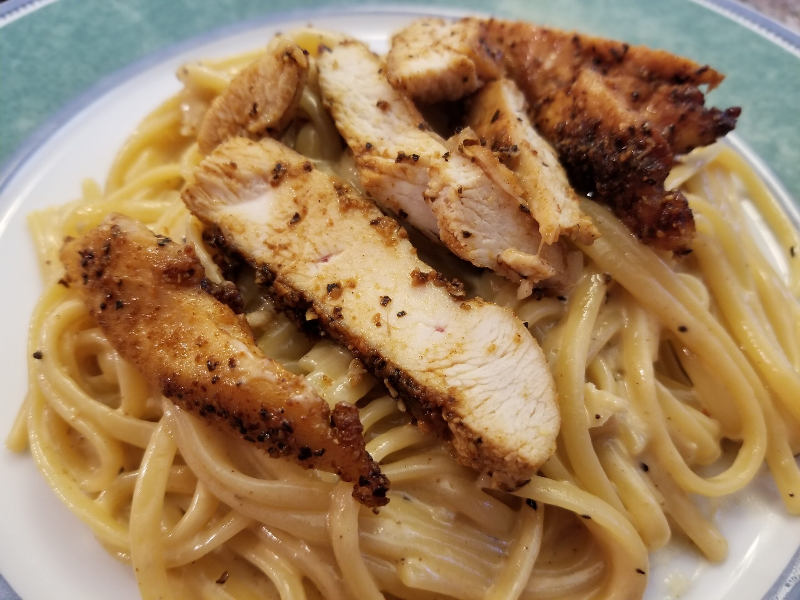 Lemon Pepper Cajun Chicken Pasta