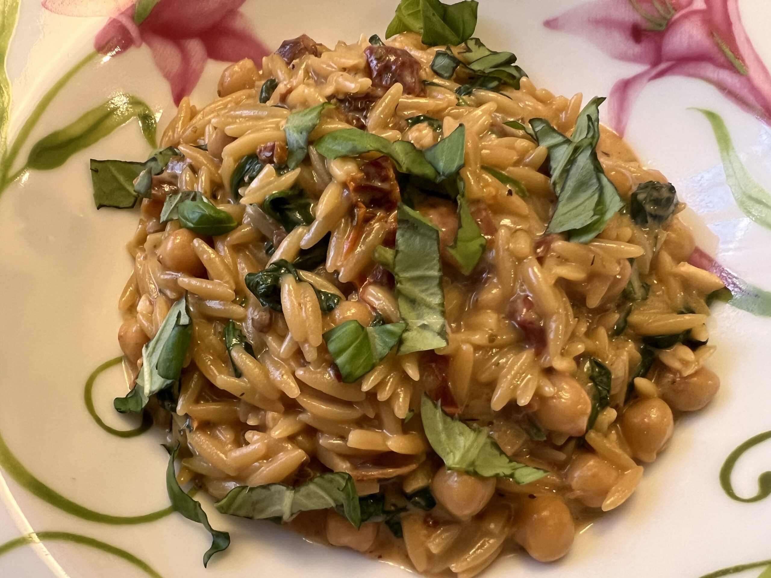 Marry Me Chickpeas and Orzo