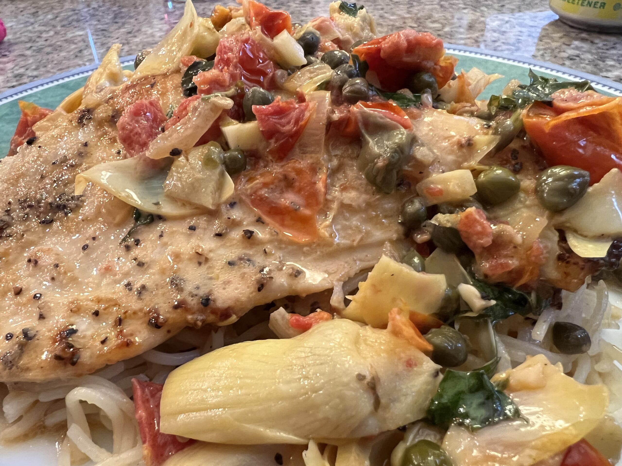 Mediterranean Smothered Chicken