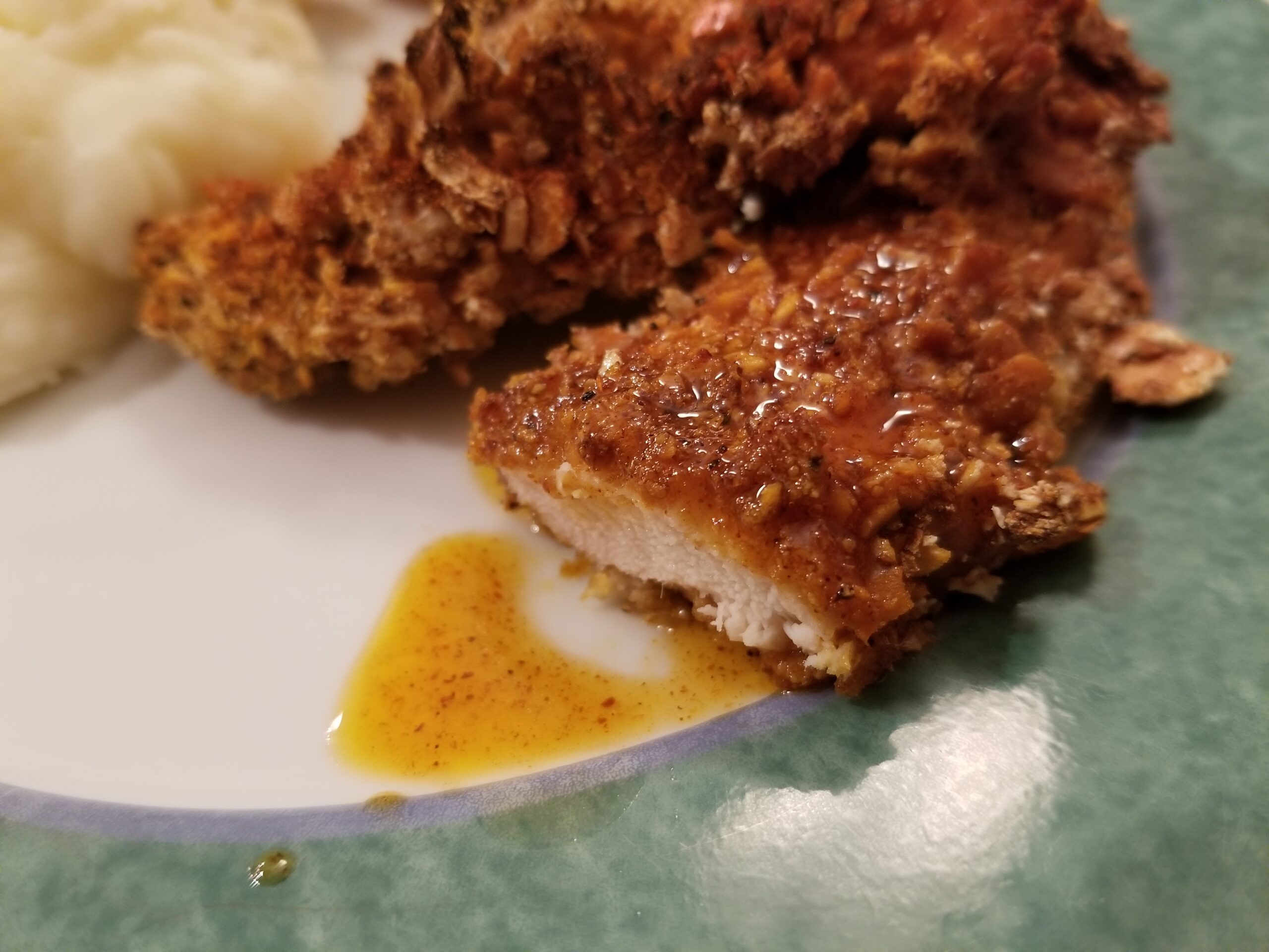 Honey Mustard Pretzel Chicken