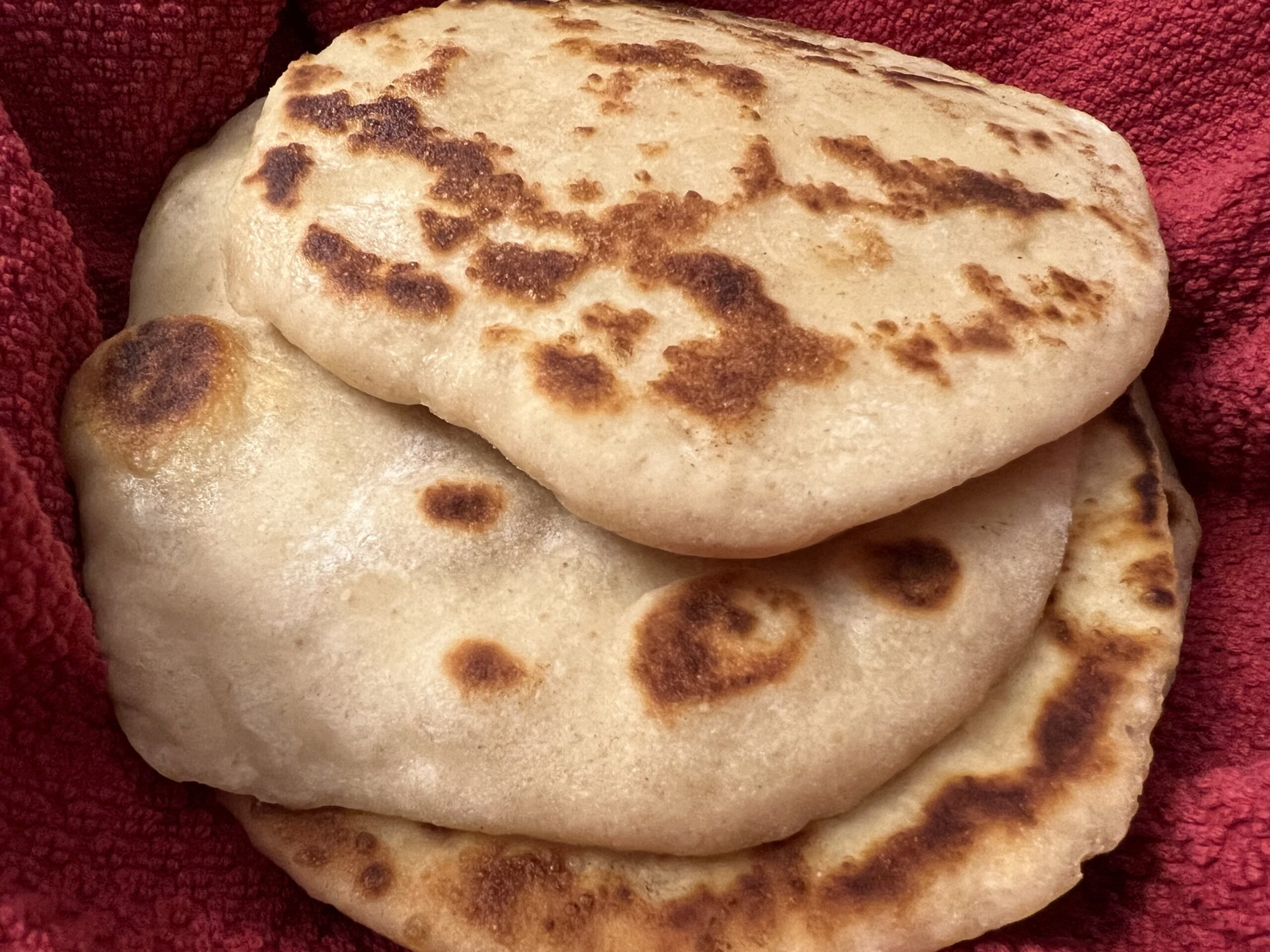Sourdough Naan Flatbread