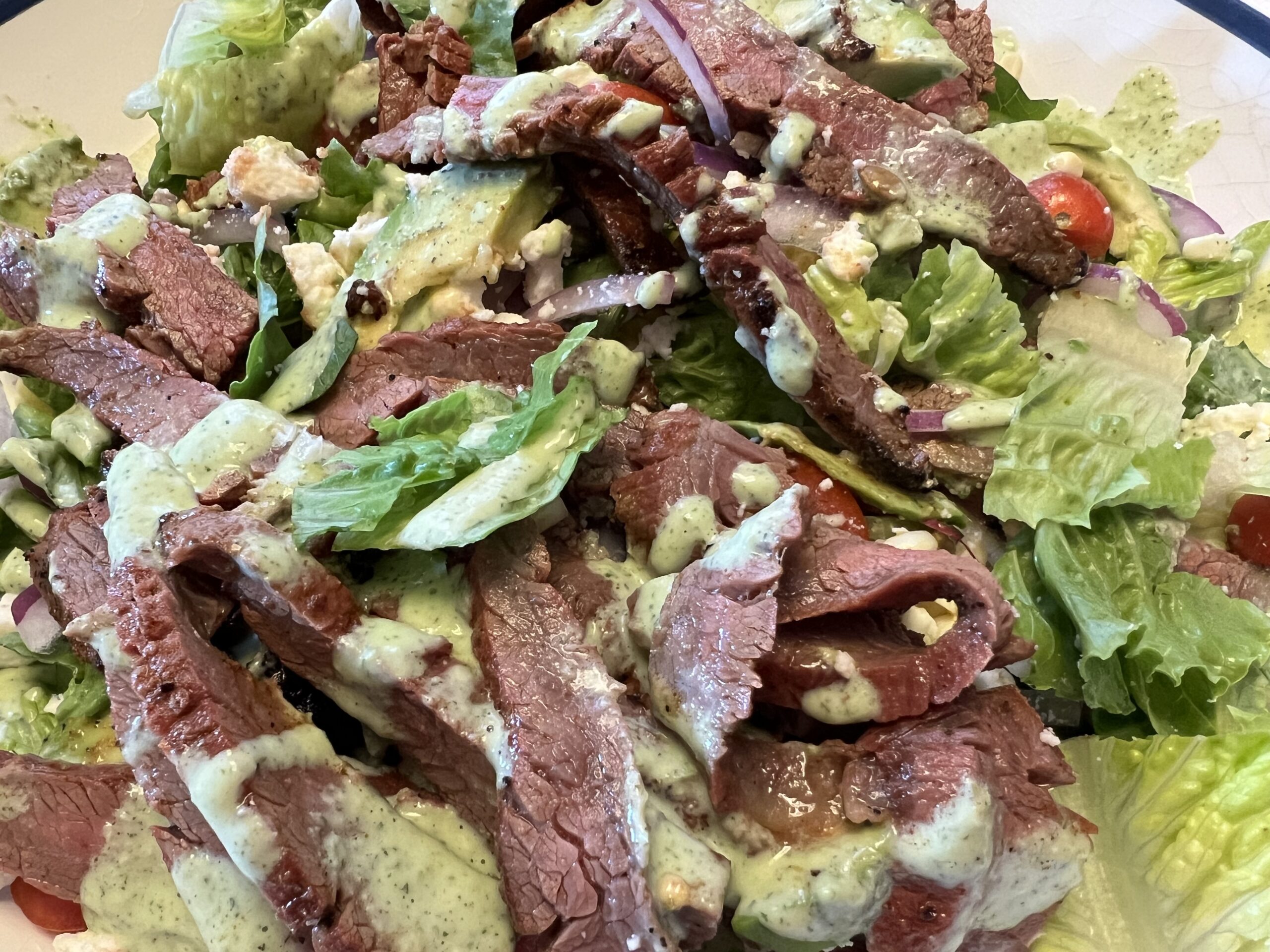 Steak Salad with Café Rio Dressing