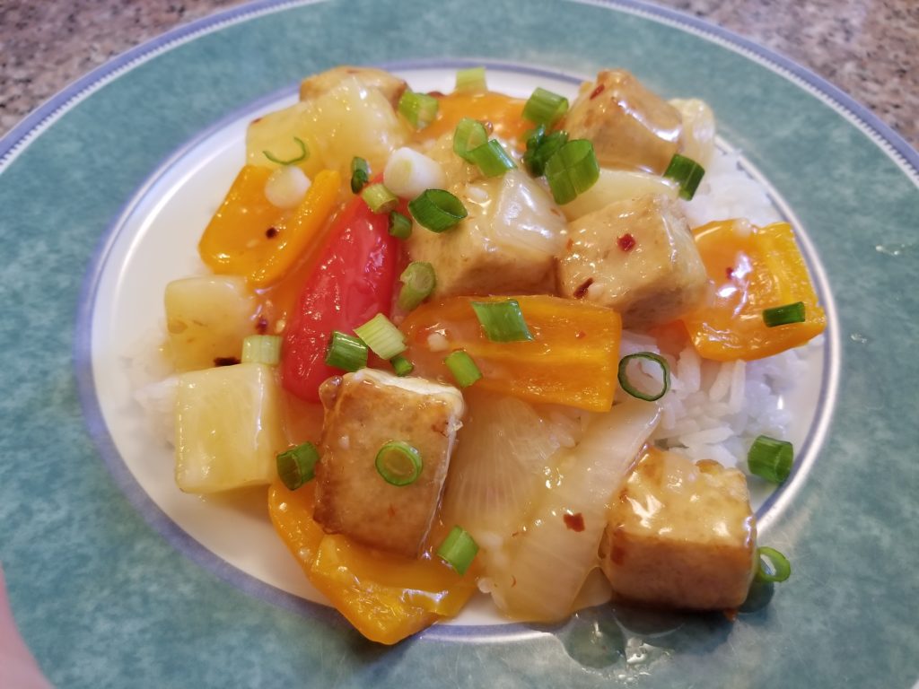 Sweet Fire Tofu