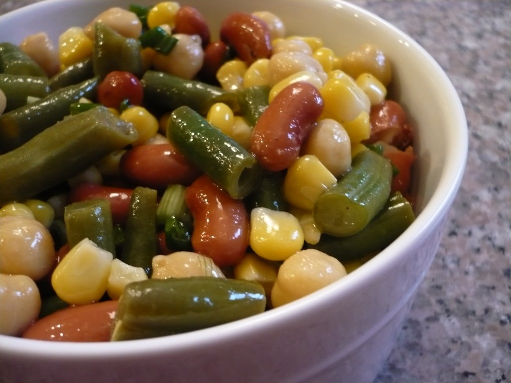 3 Bean and Corn Salad