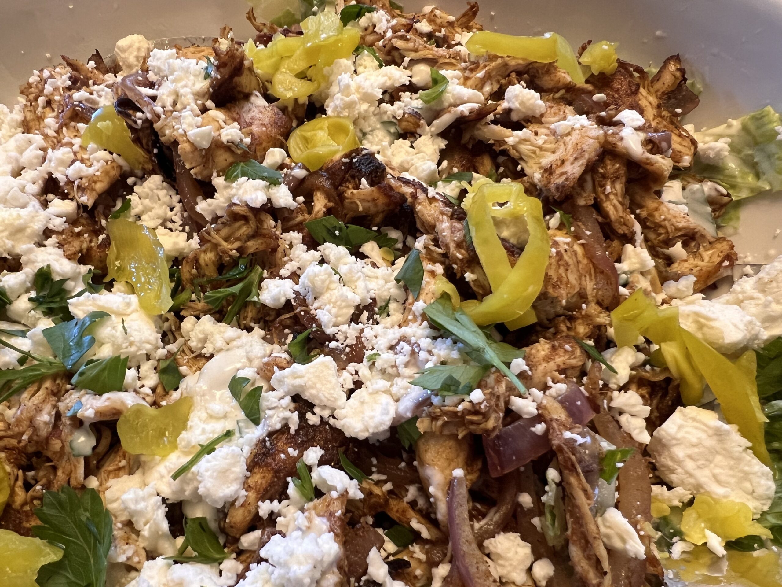 Chicken Shawarma Salad