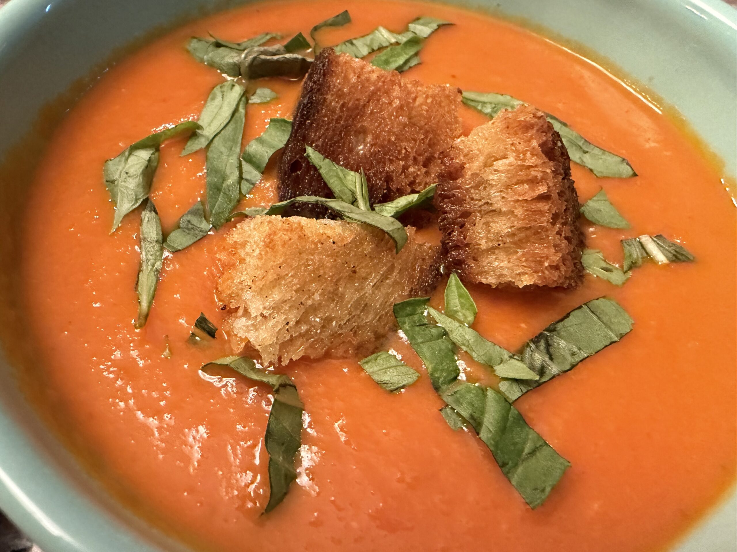Winter Sunshine Tomato Soup
