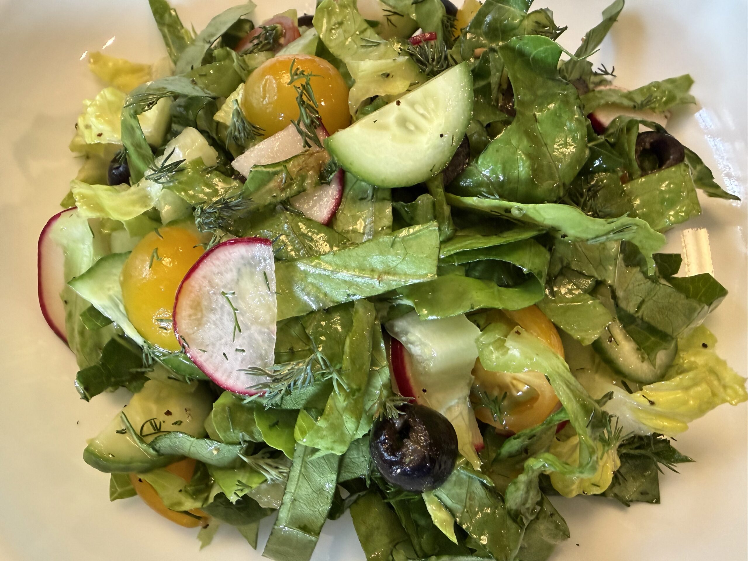Maroulosalata (Greek Lettuce Salad)