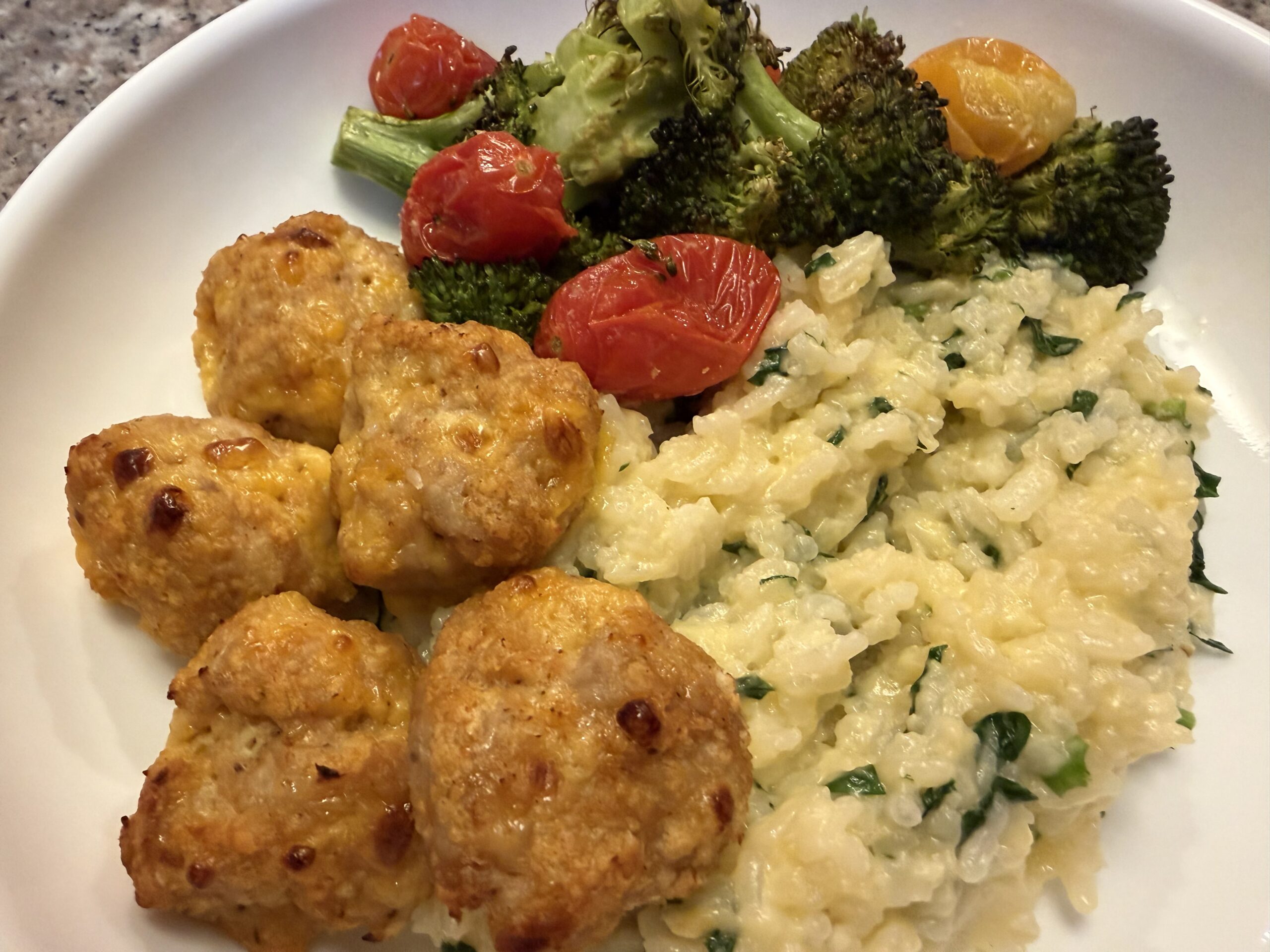 Cheesy Rice “Grits”